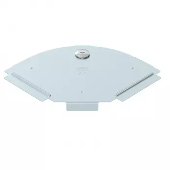 OBO Bettermann RBD 90 100 FS Copertura per curva a 90°, 100 mm, zincata a nastro (6036900)