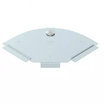 OBO BETTERMANN RBD 90 100 DD coperchio per curva a 90°, 100 mm, acciaio zincato a caldo 6036950