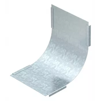 OBO Bettermann coperchio per curva verticale a 90°, 200 mm larghezza, acciaio zincato (7130813)