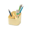 HAN X-LOOP portapenne giallo pastello plastica 4 scomparti 111 x 111 x 105 mm 17238-815D