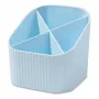 HAN X-LOOP portapenne, blu pastello, 4 scomparti, 11,1 x 11,1 x 10,5 cm 17238-884D