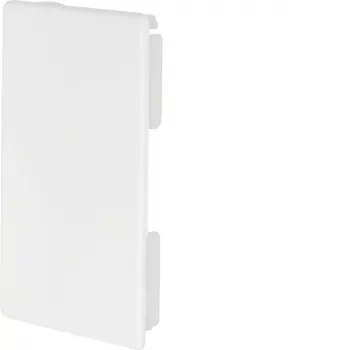 HAGER FB8013069016 tappo terminale bianco traffico per canale portacavi 130x80 mm