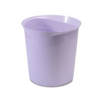 HAN Re-LOOP 13L cestino rotondo, viola pastello, 100% plastica riciclata PIR 18148-887