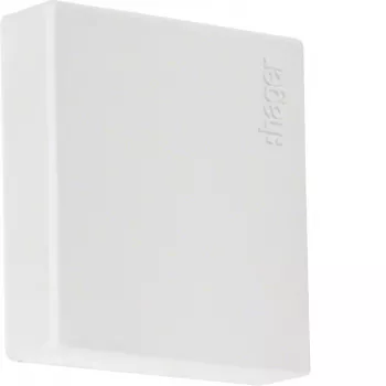 HAGER LF2502569016 tappo terminale bianco traffico (RAL 9016) per canale portacavi 25x25 mm