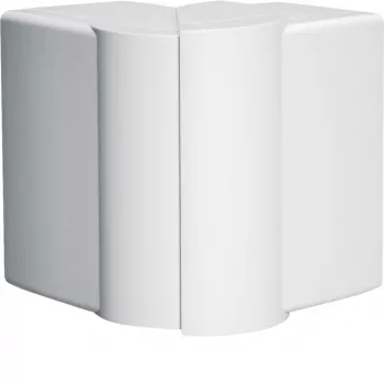 Hager angolo esterno LFF6009039016 per canale portacavi 60x90 mm, bianco traffico (RAL 9016)