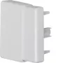Hager LFF6006067035 pezzo terminale per canale portacavi 60x60 mm, grigio chiaro