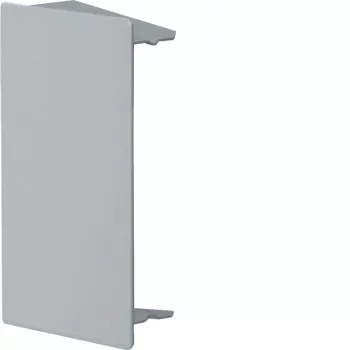 Hager pezzo terminale LFS601006VERZ in acciaio zincato per canale portacavi 60x100 mm