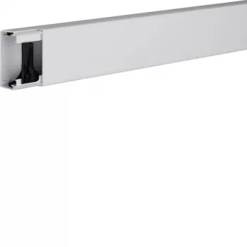 Hager LF3006007035 Canale portacavi PVC 30x60 mm grigio chiaro 2 m
