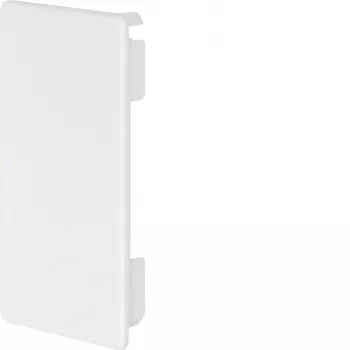HAGER Pezzo terminale senza alogeni per canale portacavi FB 60x110 mm bianco traffico FB6011069016