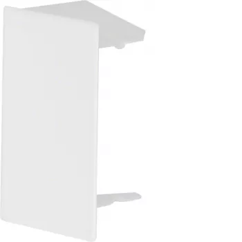 Hager LFS4006069016 Pezzo terminale acciaio LFS 40x60 mm bianco traffico (LFS4006069016)