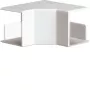 HAGER Angolo interno senza alogeni PC/ABS per canale LF 40x40 mm LF4004049016
