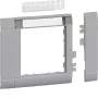 HAGER GR0802ALAN Copertura modulare per telaio, ZS 55, 80x80 mm, grigio chiaro, senza alogeni