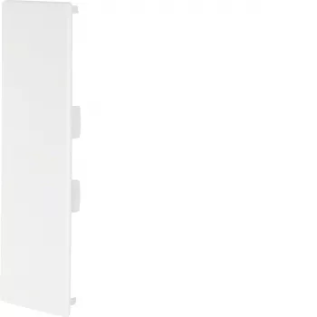 HAGER LF6019069016 Pezzo terminale bianco traffico per canale portacavi 60x190 mm