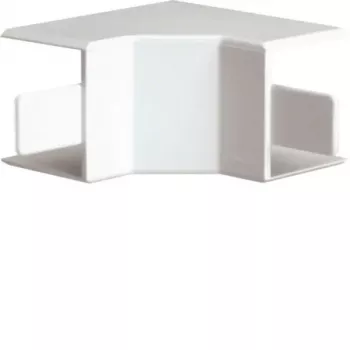HAGER Copertura angolo interno LFF2003549016hfr ABS per LF/LFF 20x33 mm bianco traffico (RAL 9016)