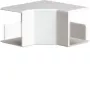 HAGER Copertura angolo interno LFF2003549016hfr ABS per LF/LFF 20x33 mm bianco traffico (RAL 9016)