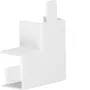 HAGER Connettore per curva piatta hfr PVC LF3003059016 per LF 30x30 mm bianco traffico