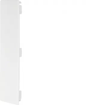 Hager LF6023069016 Tappo terminale bianco traffico per canale portacavi Tehalit LF 60x230 mm