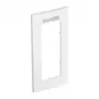 OBO Bettermann Modul 45 Cornice di copertura, 3 posti, bianco puro (AR45-BSF3 RW) 6119387