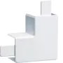 Hager TEH LFF2003559016 Curva piatta, senza alogeni, per LF/LFF 20x33 mm, bianco