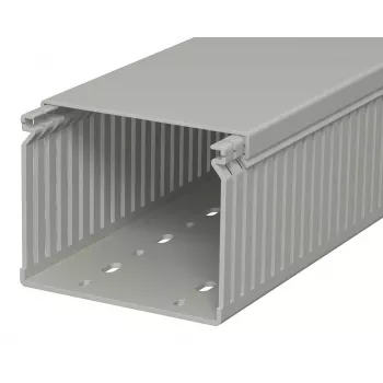 OBO BETTERMANN LK4 80x100 Canale di cablaggio grigio pietra 2 m 6178059