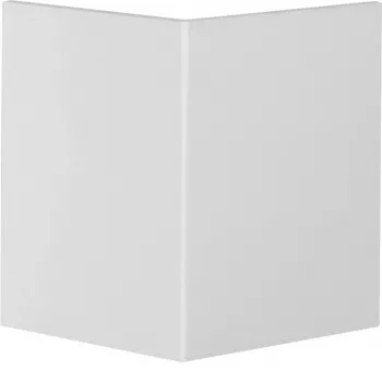 Hager Angolo esterno BR0802A9016 per canale portacavi 80 mm, bianco traffico
