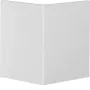 Hager Angolo esterno BR0802A9016 per canale portacavi 80 mm, bianco traffico