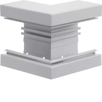 Hager BRA6513039016 profilo base angolo esterno 68x130mm OT80mm bianco traffico alluminio