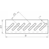 OBO Bettermann Vertr lamiera terminale a pavimento BEB 200 FS (7083203)