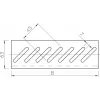 OBO Bettermann Vertr lamiera terminale a pavimento BEB 200 FS (7083203)