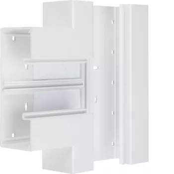 Hager BR6517089016 pezzo a T bianco traffico per canale portacavi 170x65mm