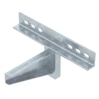 OBO Bettermann mensola a parete e a morsetto AWSS 21 FT, sporgenza 210mm, acciaio zincato a caldo 6417906