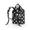 reisenthel allrounder R zaino poliestere nero/bianco 12 L (JR7073)