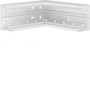 Hager BR6510049016 angolo interno, bianco traffico (RAL 9016) per canale Tehalit BR 65x100 mm