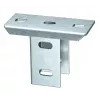 OBO Bettermann KUS 5 NOK FT piastra di testa per montanti a U, fissaggio a soffitto, 140 x 75 x 104 mm, zincato a caldo (6348939)