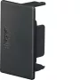 Hager LF3004569011 pezzo terminale per canale portacavi LF 30x45mm, nero grafite