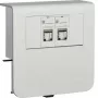 HAGER supporto apparecchi SL200809079016 bianco traffico (SL200809079016)