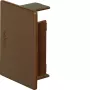 Hager LF tappo terminale per canale portacavi 40x57mm, marrone LF4006068014