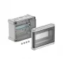 OBO Bettermann SDB 09L quadro di distribuzione, 9 moduli, da parete, porta trasparente, grigio 2008828