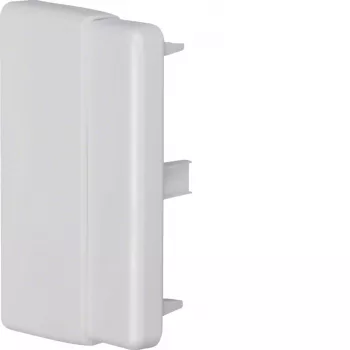 Hager LFF6009067035 pezzo di chiusura per canale portacavi LF/LFH 40/60x90 mm, grigio chiaro