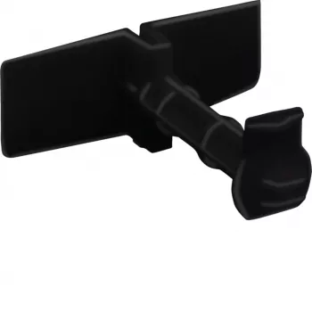 Hager BRTB perno con clip fermacavi per canale BR con profilo a C, senza alogeni, 4 pezzi