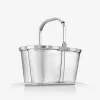 reisenthel Carrybag cesto della spesa Silver Crackle BK7088 22L