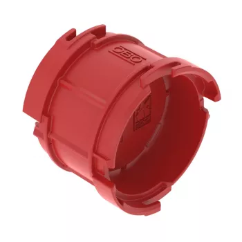 OBO Bettermann ZU 20-AS distanziale da incasso per scatole apparecchi, 20 mm, rosso, 25 pezzi (2003746)