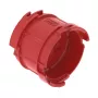 OBO Bettermann ZU 20-AS distanziale da incasso per scatole apparecchi, 20 mm, rosso, 25 pezzi (2003746)