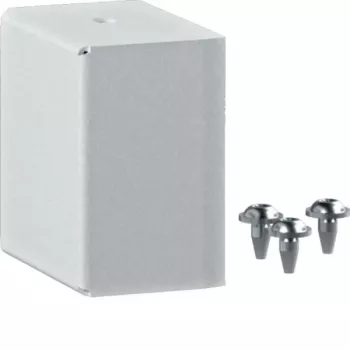 Hager piastra terminale FWK-Plus 60x60 mm bianco traffico verniciato a polvere FWKP6006069016