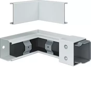 Hager FWK-Plus angolo interno 60x60 mm bianco verniciato a polvere FWKP6006049016