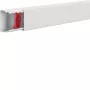 Hager LFS4006009016 canale portacavi in acciaio 40x60mm bianco traffico 2m