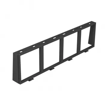 OBO Bettermann MT45V telaio di montaggio, nero grafite 7408670