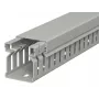 OBO Bettermann LK4 30025 Canalina di cablaggio, fessurata, 30x25 mm, 2 m, grigia 6178005