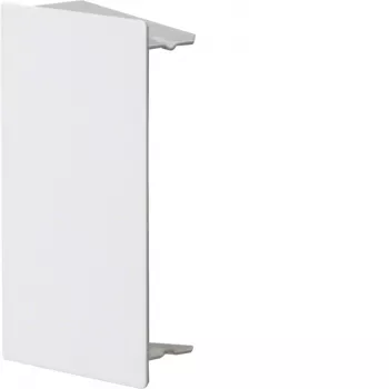 Hager LFS pezzo terminale, lamiera d'acciaio, bianco traffico RAL 9016, per canale portacavi 60x100 mm LFS6010069016