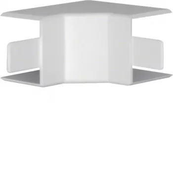 Hager LF3003049016 Angolo interno per canale LF 30x30 mm, PC/ABS privo di alogeni, bianco traffico